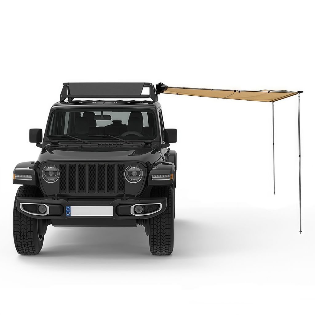 DGH EasyNature Wild Shade auto dakluifel 200 × 250 cm – Khaki