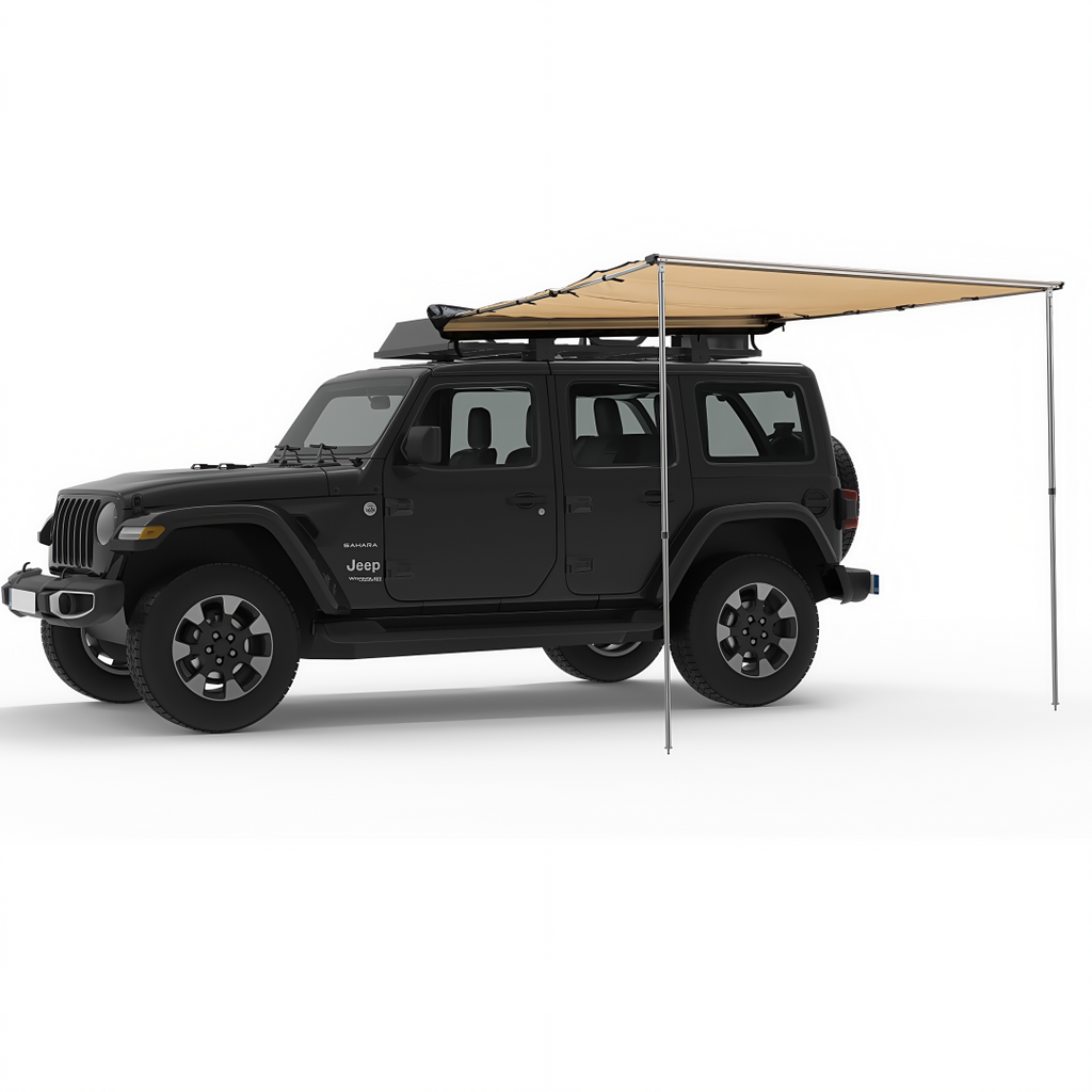DGH EasyNature Wild Shade auto dakluifel 200 × 250 cm – Khaki