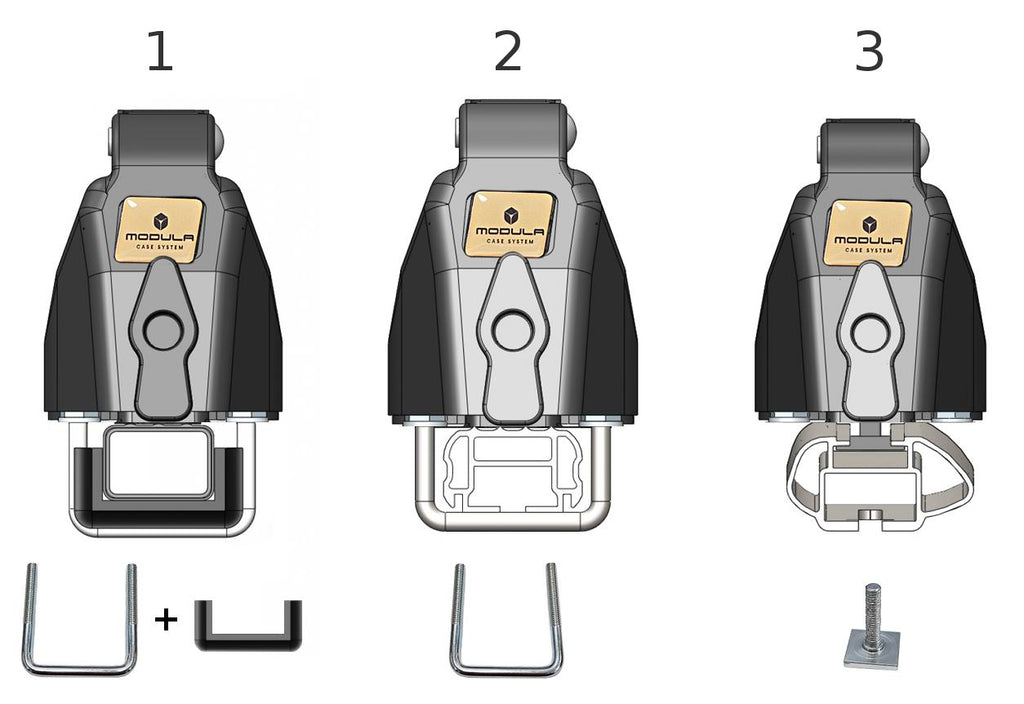 Skidrager voor 6 paar ski’s / 4 snowboards – Modula ALUSKI 6
