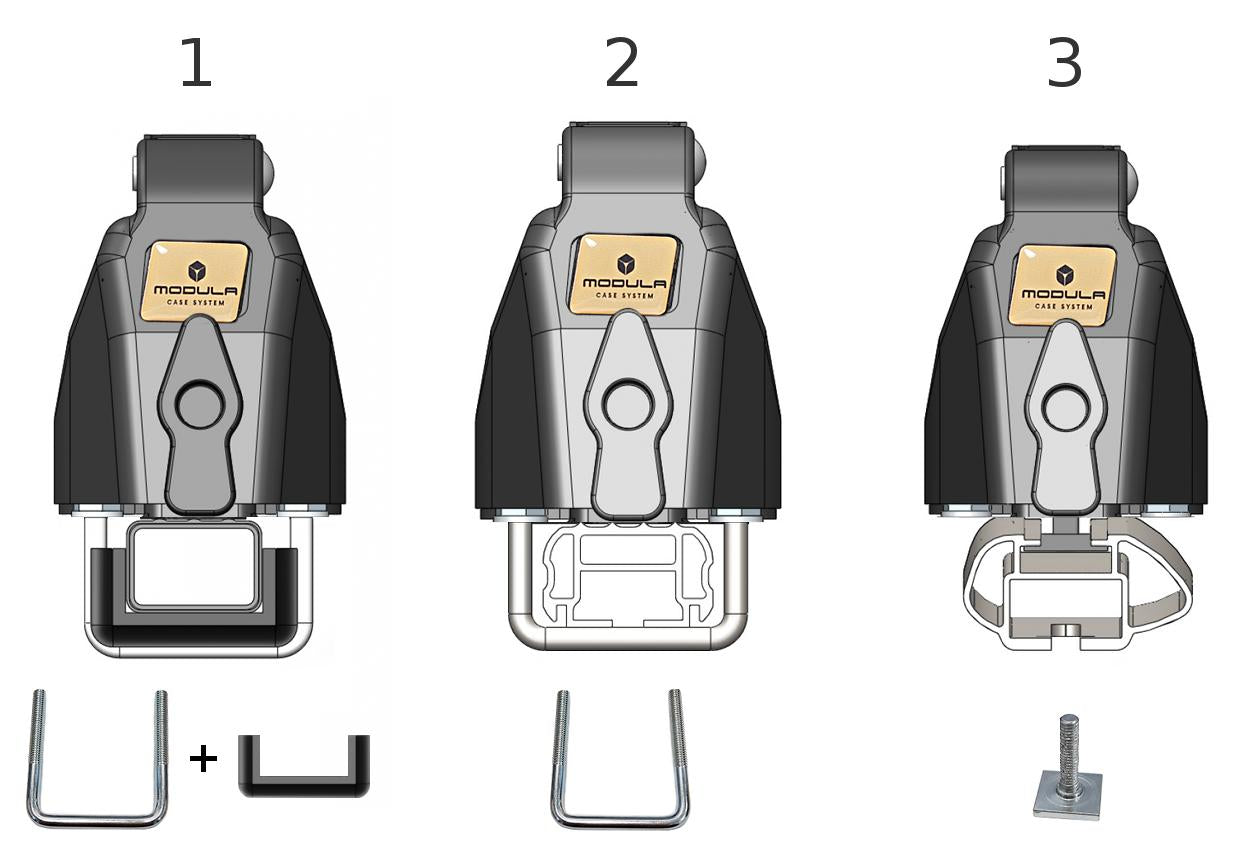 Skidrager voor 6 paar ski’s / 4 snowboards – Modula ALUSKI 6