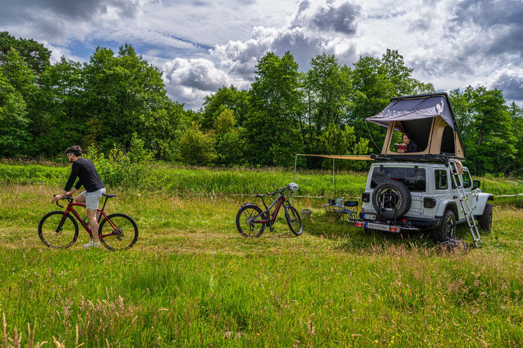 DGH e-bike fietsendrager voor 2 fietsen – 13-polig