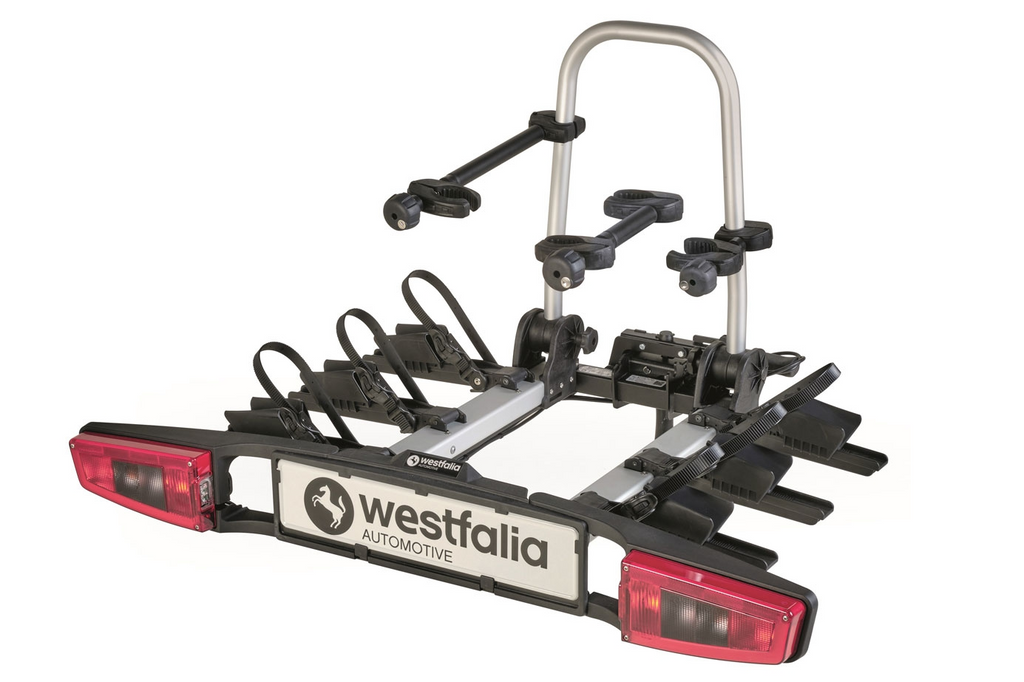 Westfalia BC80 Bikelander fietsendrager voor 3 e-bikes / elektrische fietsen – 13-polig
