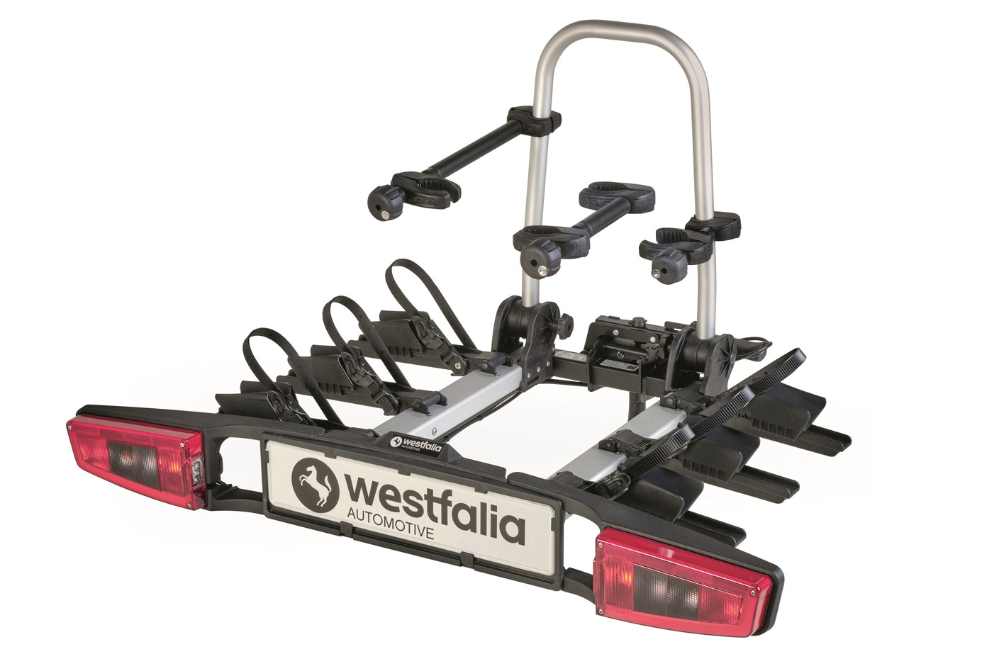 Westfalia BC80 Bikelander fietsendrager voor 3 e-bikes / elektrische fietsen – 13-polig