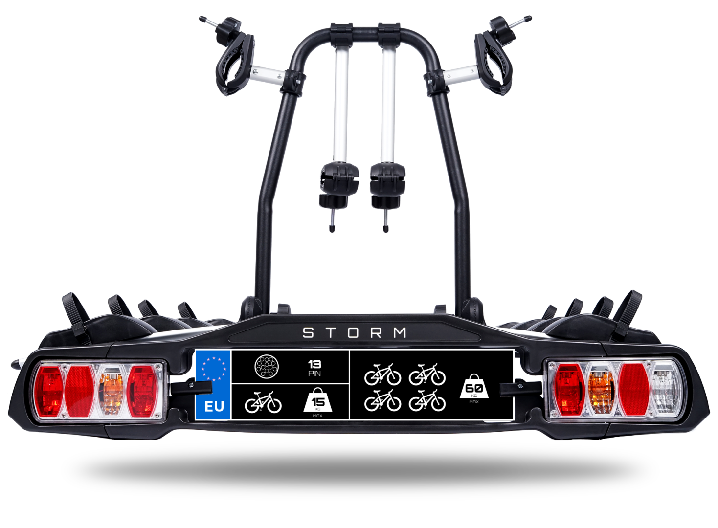 STORM 4 fietsendrager voor 4 fietsen – 13-polig